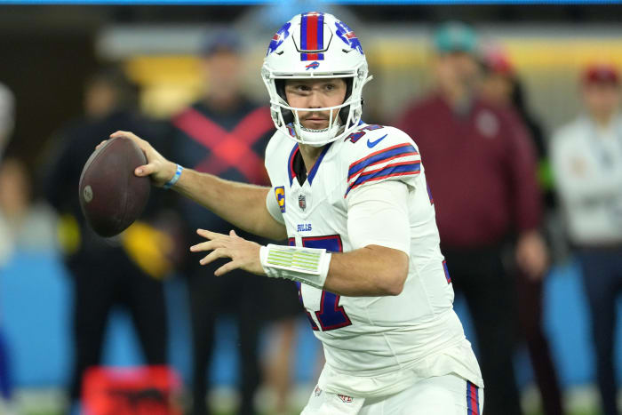 Buffalo Bills quarterback Josh Allen would have a stronger case for MVP if it weren't for all of his turnovers.